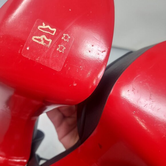 Christian Louboutin Black Sandaloo Platform Sandal - Picture 11 of 14